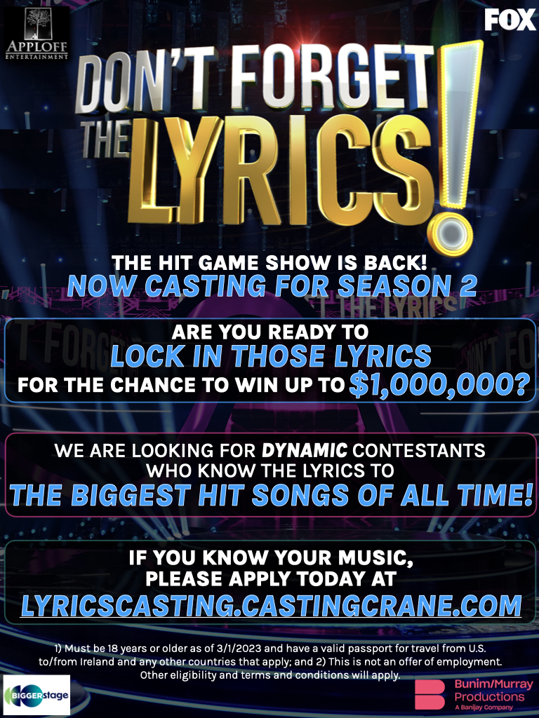 Get On Don't The Lyrics Auditions Free