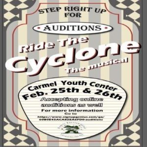 Theater Auditions in Monterey For “Ride the Cyclone” Stage Play