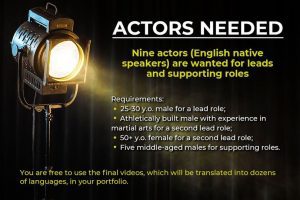 Read more about the article Actors in Atlanta for Various Short Promo Films
