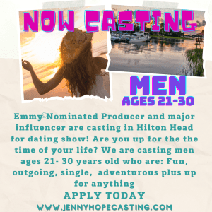 Read more about the article Casting Call for “50 Dates” in Hilton Head, SC