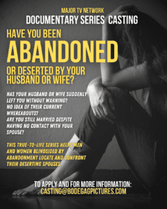 Read more about the article Documentary Casting People Who Were Abandoned By Husband or Wife