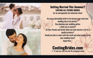 Read more about the article Casting Brides To Be in Multiple Cities (Dallas, Atlanta, New York, New Jersey & Chicago)