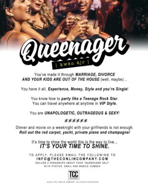 Casting Show “Queenager” – People Who Have Mastered Having a Great Time