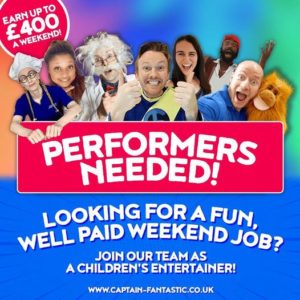 UK Acting Job for Performers & Entertainers