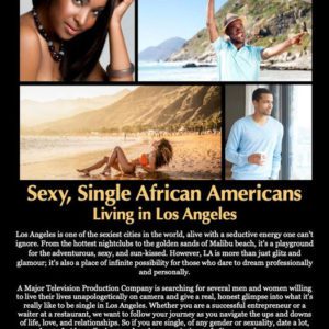 Reality Show Producers Casting African American Singles in Los Angeles