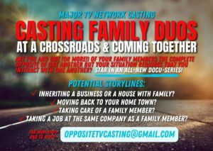 Read more about the article Casting Family Finally Coming Together – Nationwide