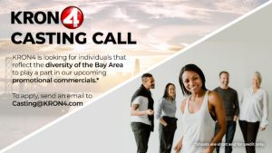 Read more about the article Looking for Diverse People in The SF Bay Area for KRON4-TV Promotion