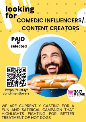Casting Comedic Influencers for Condiment Promos