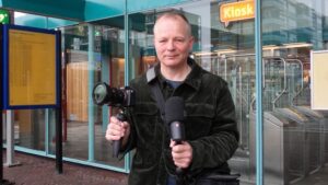Presenter for Man on The Street Videos in The Netherlands