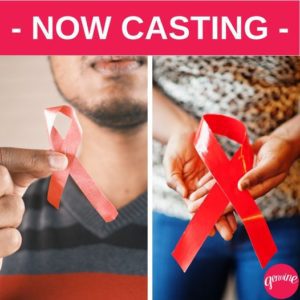 Casting Call for LatinX People Living With HIV1 For Paid Photo Shoot