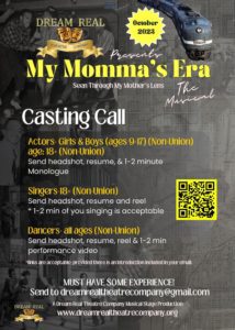 Read more about the article Theater Auditions in Chicago for “My Momma’s Era the Musical”