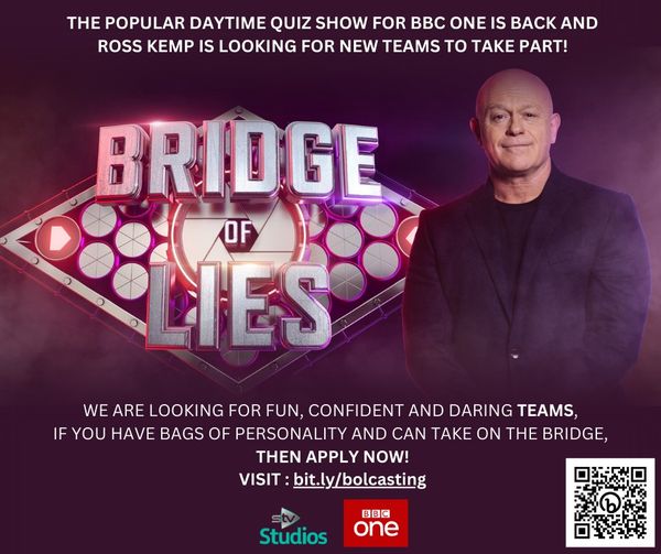 Read more about the article BBC’s “Bridge of Lies” Quiz Show Casting Contestants in UK