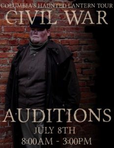 Read more about the article Columbia’s Haunted Lantern Tour, Civil War Open Auditions in Columbia, Pennsylvania