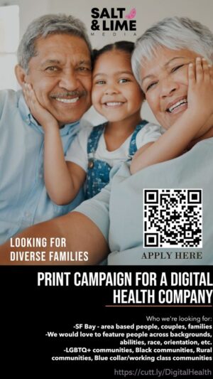 Casting Diverse Families in the San Francisco Bay Area for Photo Shoot