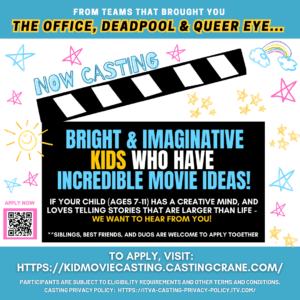 Casting Imaginative Kids with Great Movie Ideas