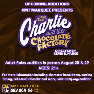 Kids Auditions in San Jose for “Charlie And The Chocolate Factory”