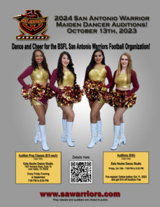 Read more about the article San Antonio Warriors Football Team Holding Dancer Auditions