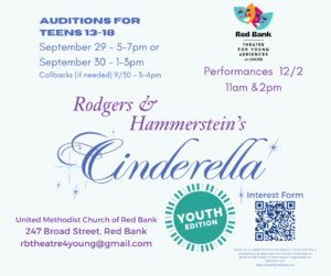 Read more about the article Auditions for Cinderella in Red Bank, NJ