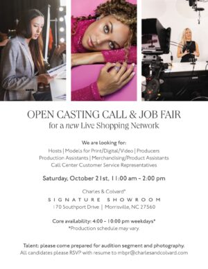 Modeling Job and Hosts in North Carolina for a New Live Shopping Network