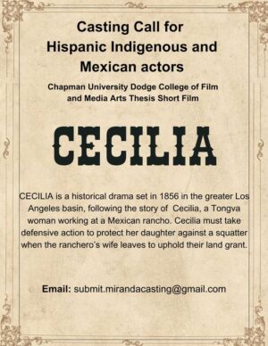 Casting Hispanic Actors in Los Angeles for Spanish Language Film Project