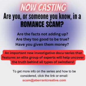 Read more about the article Documentary Looking for People Who Have Been Swindled, Nationwide
