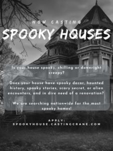 Read more about the article New Renovation Show Casting Call for Homeowners With Spooky Houses