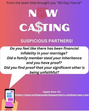 Nationwide Casting Call for People With Suspicious Partners