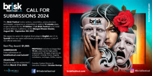 Read more about the article Open Call for Submissions – 2024 Brisk Festival L.A.