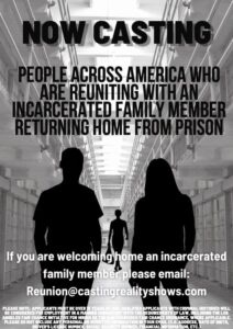 Read more about the article Casting Nationwide for People Reuniting With An Incarcerated Family Member