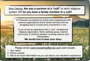 Did You Survive a Cult?
