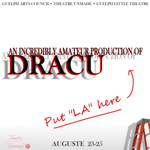 Theater Auditions in Guelph, Ontario, Canada for “Dracula”