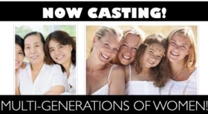 Casting Women in Multi Generational Families for Show