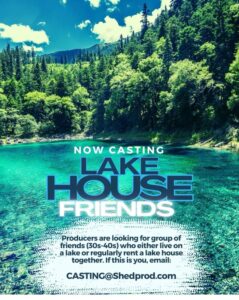 Read more about the article Casting Call for Lake House Friends – Nationwide