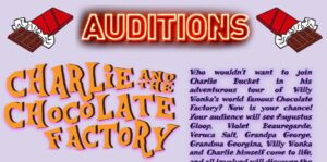 Theater Auditions in Farmington, CT for “Charlie and the Chocolate Factory”