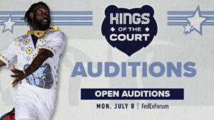 Auditions in Memphis for NBA Grizzlies “Kings of The Court”