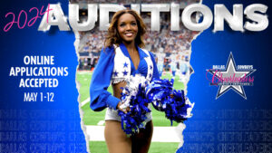 Online Auditions for The Dallas Cowboys Cheerleaders