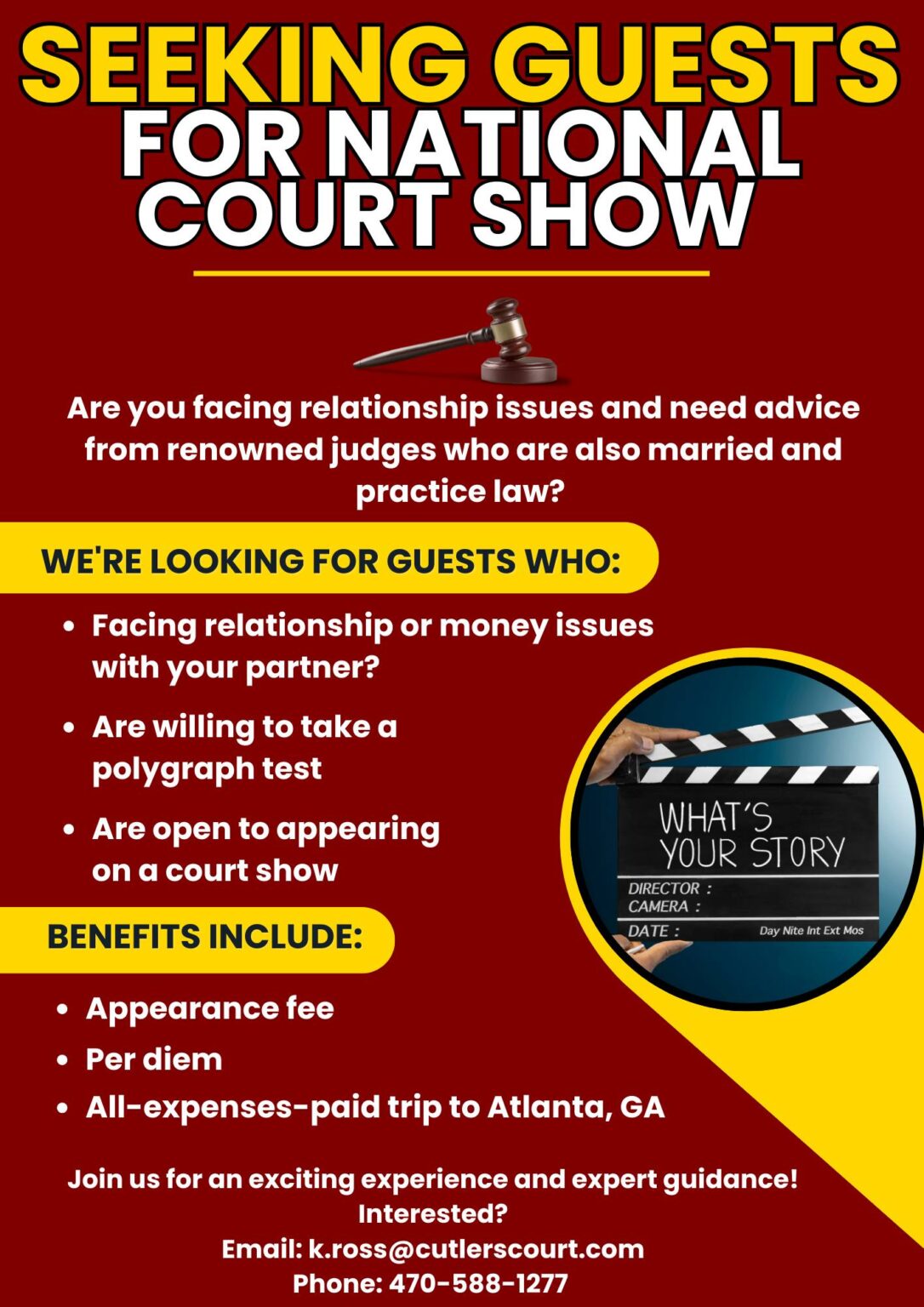 Court Show Casting Nationwide for Folks Wanting DNA Tests