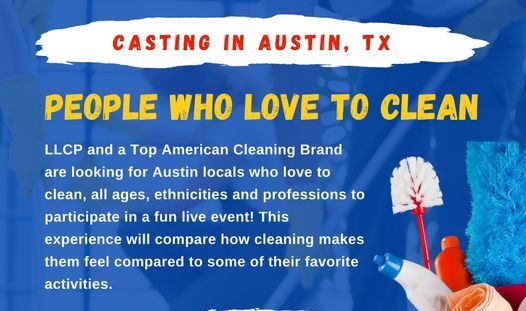 Read more about the article Casting Austin, Texas Locals Who Really Love Cleaning