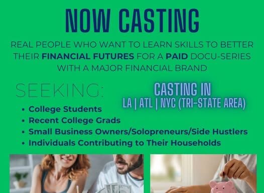 Read more about the article Businesses, Students, Recent Grads for Paid($2K) Commercial