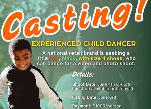 Read more about the article Casting AF Kids Who Dance in Columbus Ohio for Major Campaign