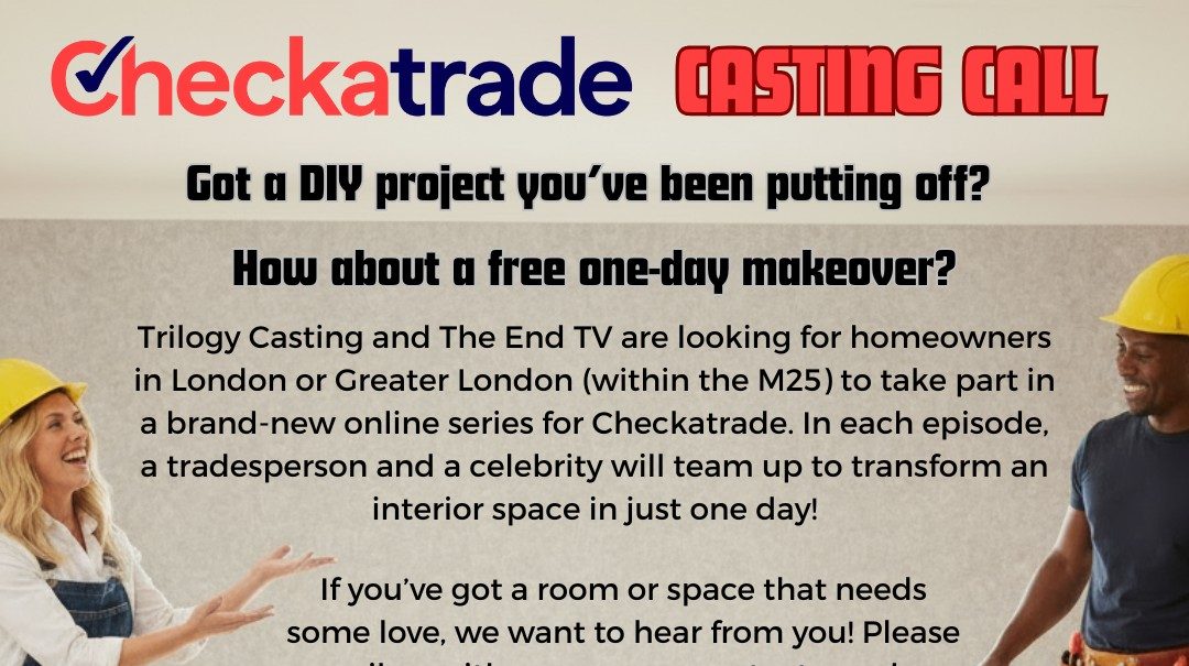 Read more about the article Casting London Homeowners Needing A Free Makeover – UK Only