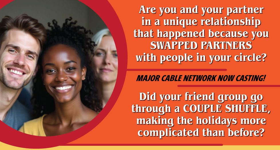 Read more about the article Now Casting “Swapped” – People Who Date Their Friend’s Ex