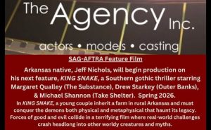 Read more about the article Movie “King Snake” Actor Auditions in Central Arkansas