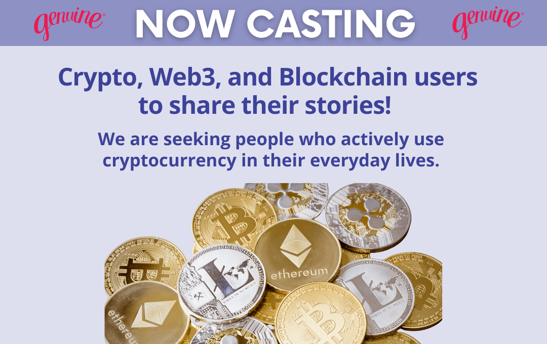Read more about the article Casting REAL Blockchain Users to Share Their Story