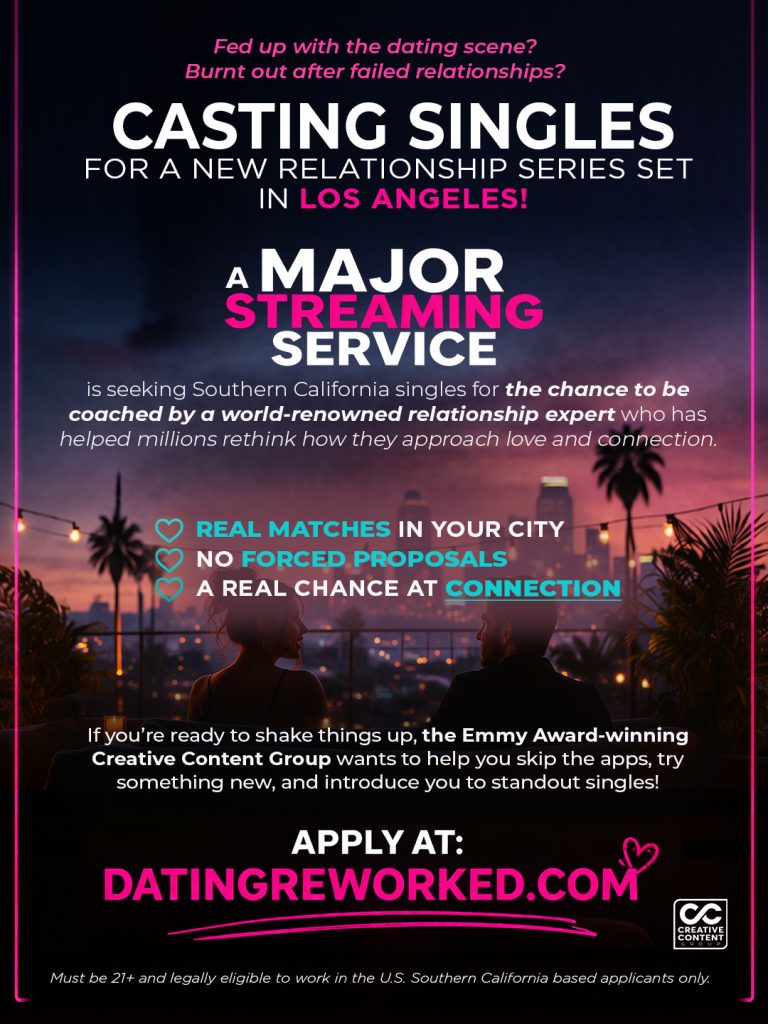 Reality Show Casting L.A. Area Singles Fed Up With Dating