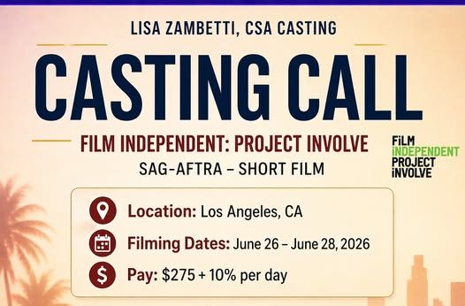 Read more about the article Open Auditions for Lead Role in Movie – Los Angeles